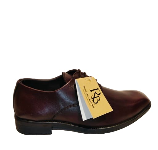 Russellen Brown Crust Leather Formal brown shoes